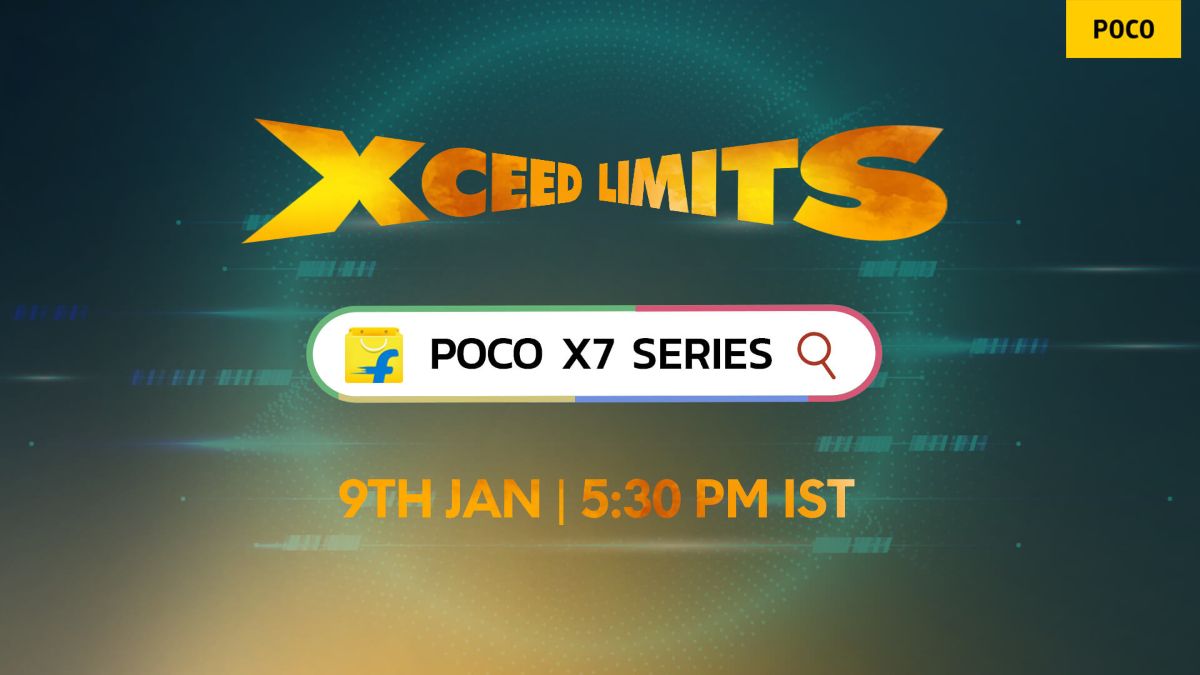 Poco X7 Series India launch date confirmed, featuring Poco X7 and Poco X7 Pro