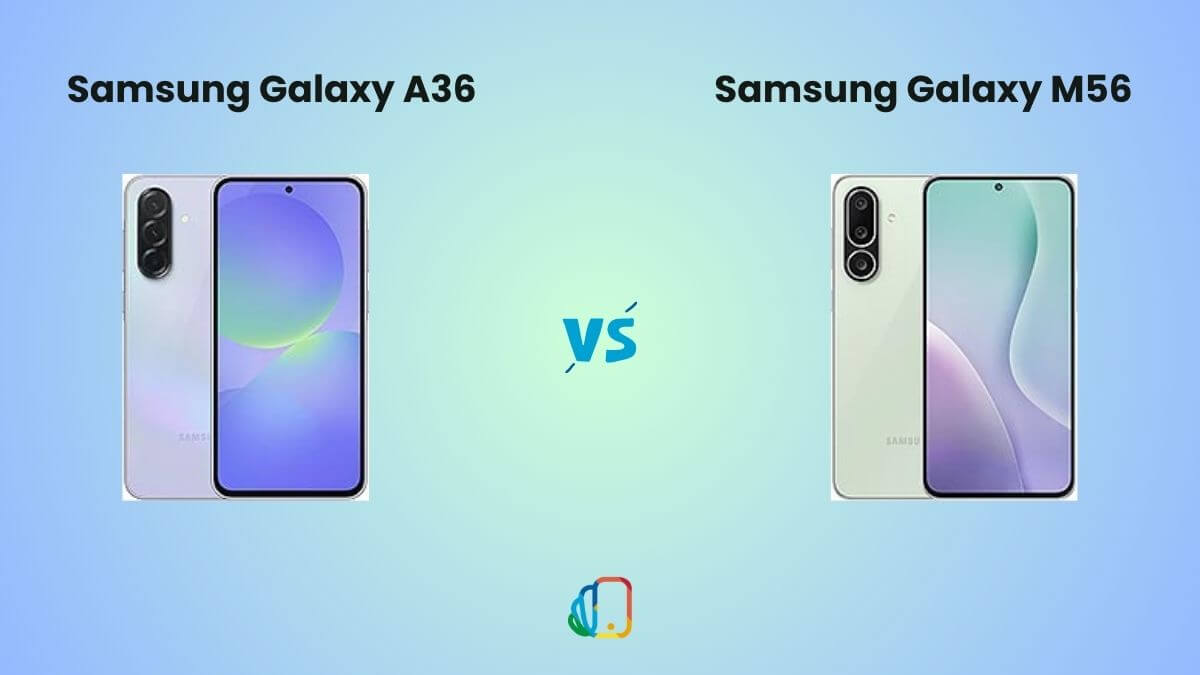 Samsung A36 vs M56 design, features, and performance comparison