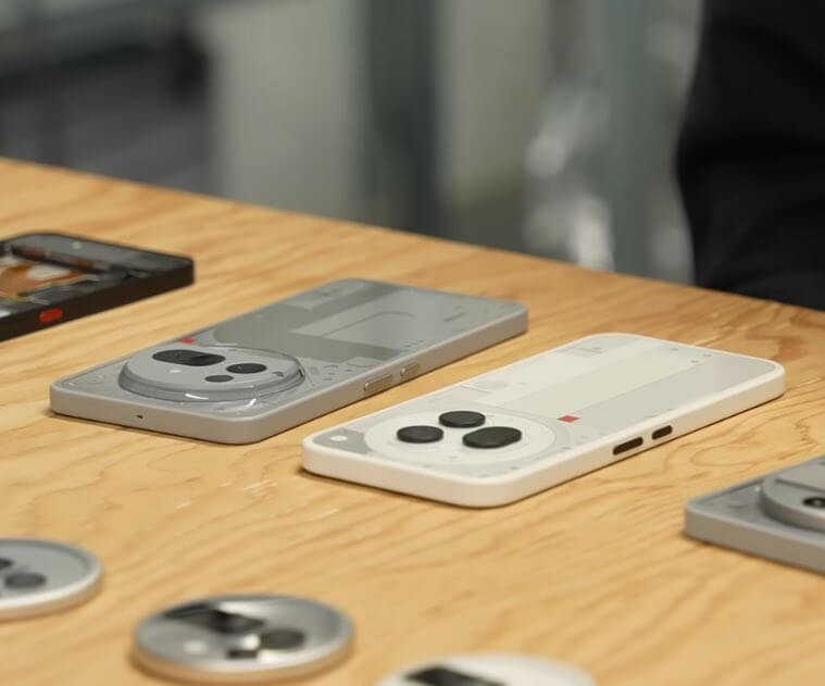 Nothing Phone (3a) prototype that looks similar to the leaked Phone (3) design
