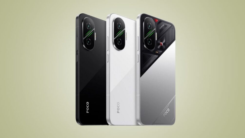 Poco F7 all three color variants with June 24 launch date