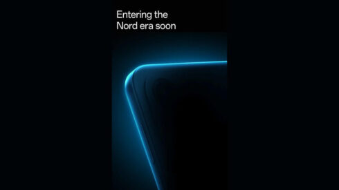 OnePlus Nord 6 teaser image showing upcoming design ahead of India launch